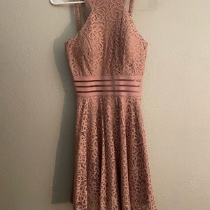 City Studio Mauve Dress
